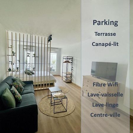 Alp Chartres - Grand Studio Avec Terrasse Et Parking 外观 照片