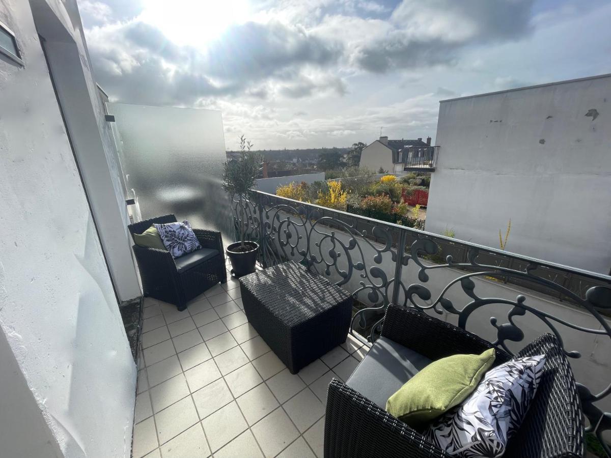 Alp Chartres - Grand Studio Avec Terrasse Et Parking 外观 照片