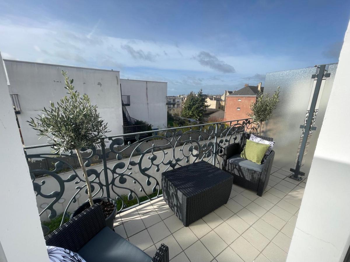 Alp Chartres - Grand Studio Avec Terrasse Et Parking 外观 照片